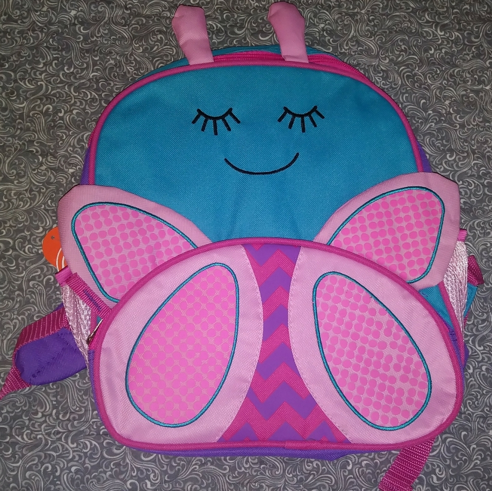 NWT Wonder Nation Butterfly Toddler 12" Backpack